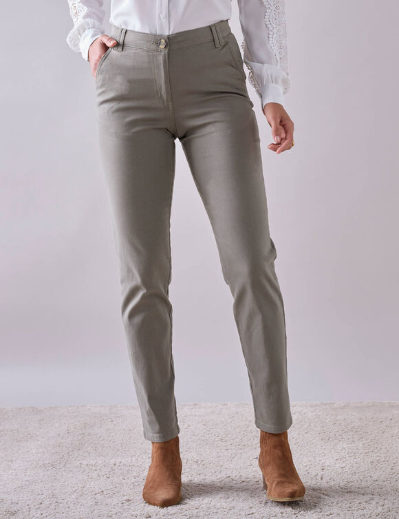 Pantalon chino stretch (bronze) Pantalon chino stretch (bronze)